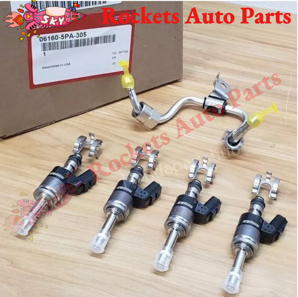 NEW OE For Honda Injector Kit Fuel 1.5L (VIN REQ) 06160-5PA-305 16012-5PA-315