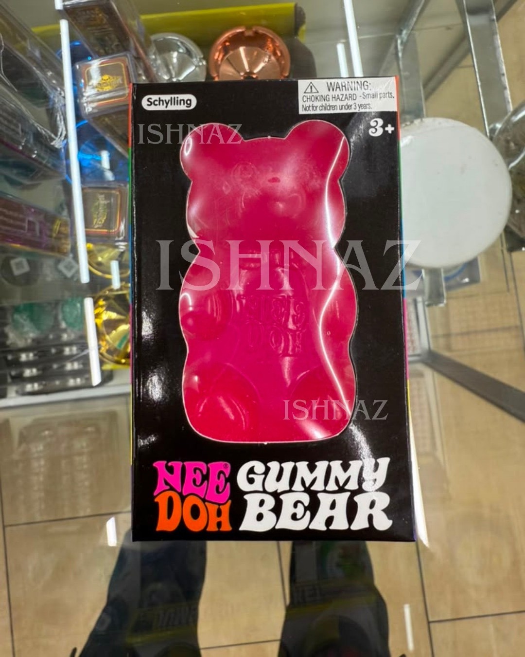 Needoh  Gummy Bear Squishy Squeeze Sensory Fidget Toy Stress Relief AUTHENTIC