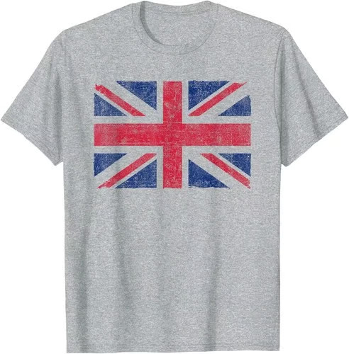 Retro Union Jack Vintage British Flag Great Britain UK Unisex T-Shirt