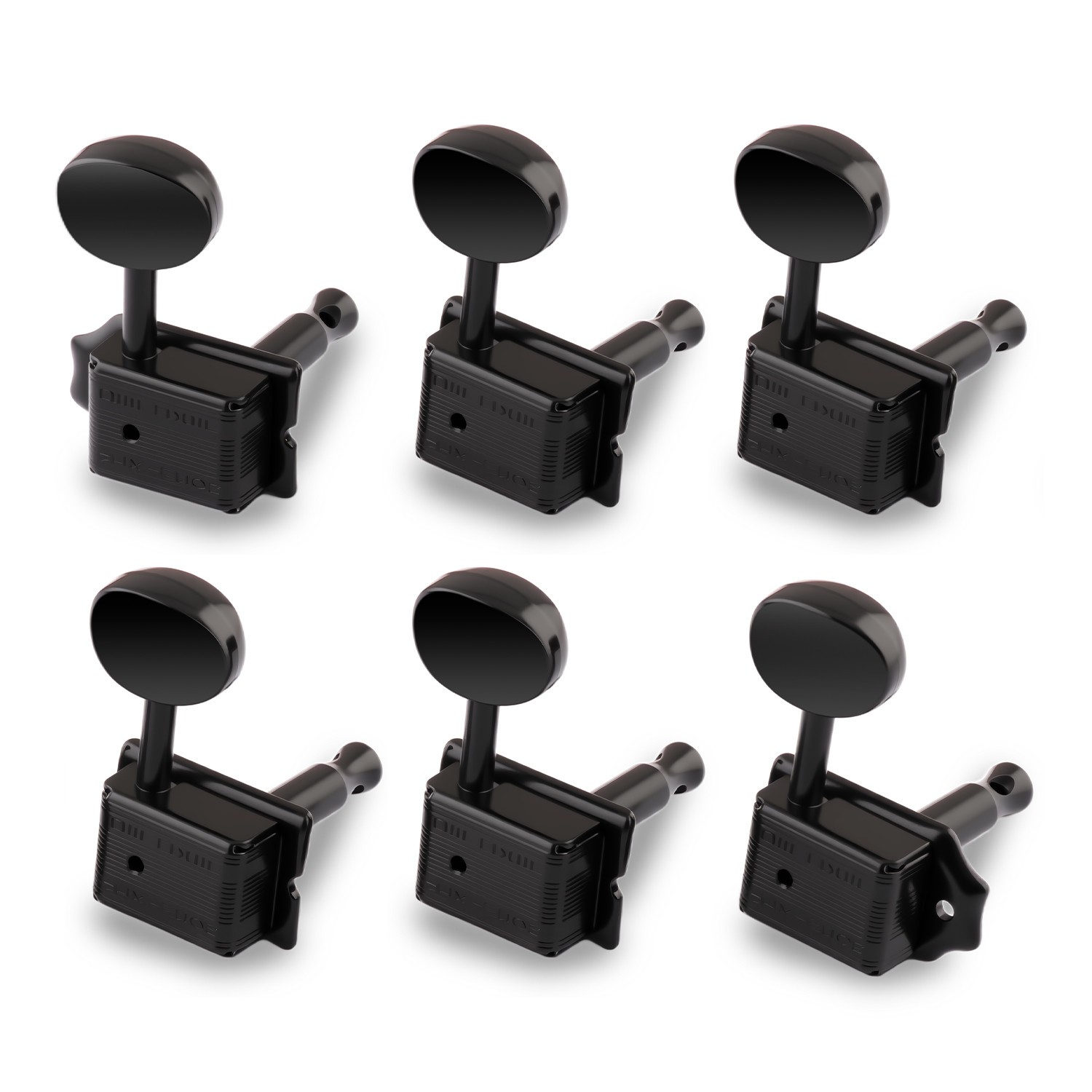 Wilkinson Vintage Guitar Tuning Pegs Guitar String Tuners Machine Heads Black 6R Wilkinson Vintage Guitar Tuning Pegs Guitar String Tuners Machine Heads Black 6R