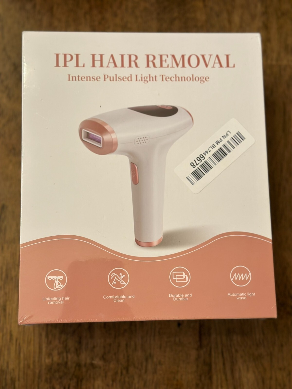 Factory Sealed AMZGIRL IPL Laser Hair Removal Intense Pulsed Light Technology