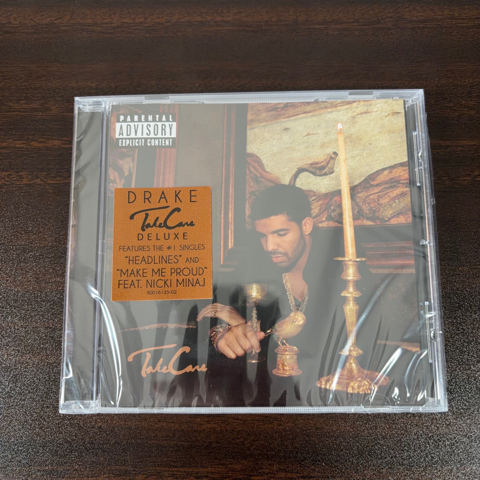 Drake Take Care CD Album Headlines Hype Sticker Cash Money Records NEW SEALED