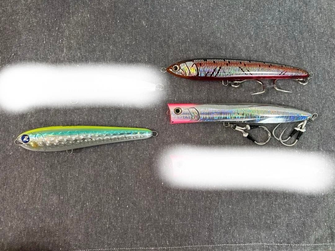 Popular Maria DuckDive230 Rapido230 Blue Blue Gachipen200 Fishing Lure Set Popular Maria DuckDive230 Rapido230 Blue Blue Gachipen200 Fishing Lure Set