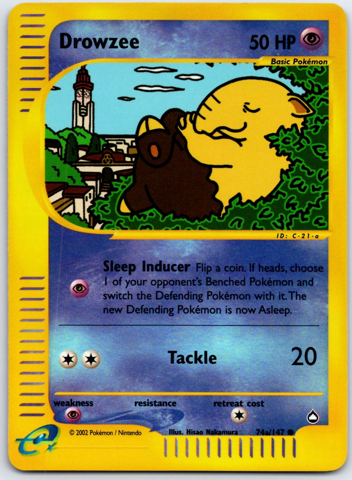 (NM) Drowzee (74a) 074a/147(EN) (NM) Drowzee (74a) 074a/147(EN)