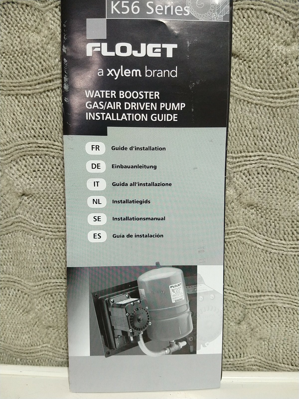 Xylem Flojet K56 Series Water Booster Gas/Air-driven Pump (e) Xylem Flojet K56 Series Water Booster Gas/Air-driven Pump (e)