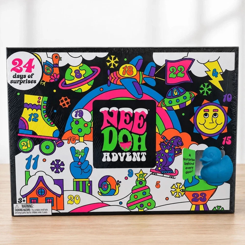 2026 NeeDoh Advent Calendar 24 Days Of Surprise Christmas Countdown BRAND NEW
