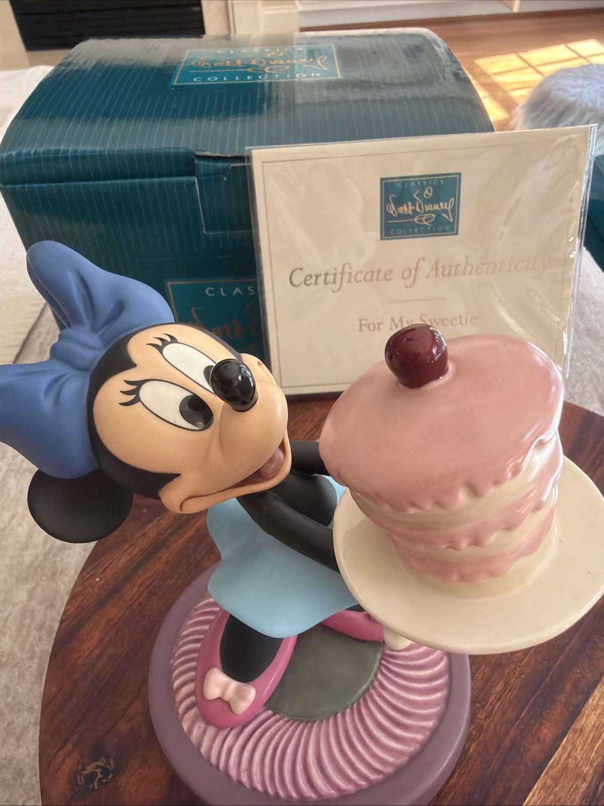 WDCC The Little Whirlwind Minnie For My Sweetie w/ Box & COA