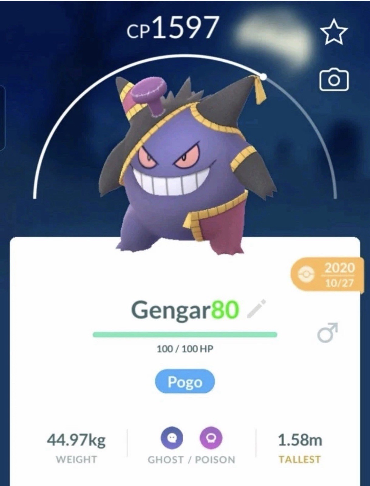 Gengar Banette Costume ✨✨LUCKY Guaranteed ✨rare Gengar Banette Costume ✨✨LUCKY Guaranteed ✨rare