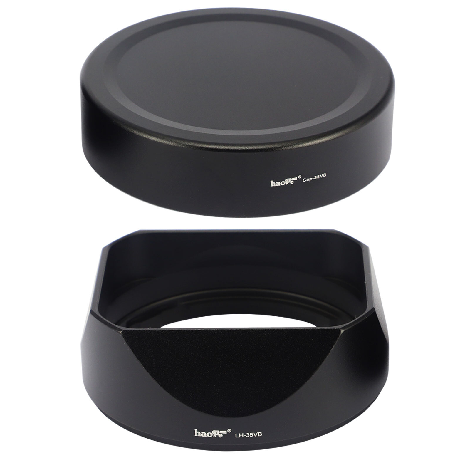 Haoge LH-35VB Square Bayonet Lens Hood Designed for Fuji XF 35mm 23mm f/2 R WR