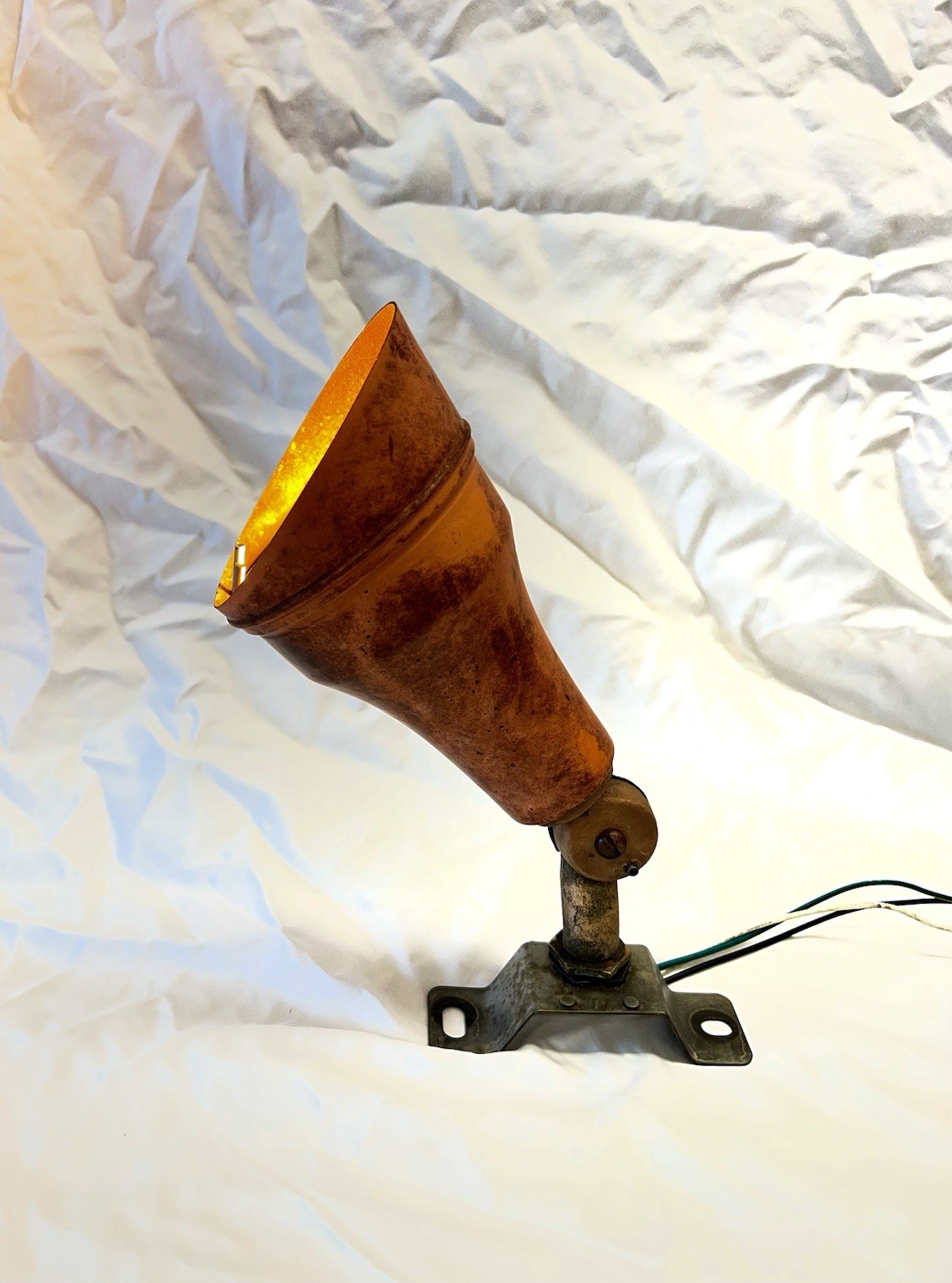 KIM LIGHTING C54 Well Light 120 V Copper & Bronze Landscape light w/LED Bulb 