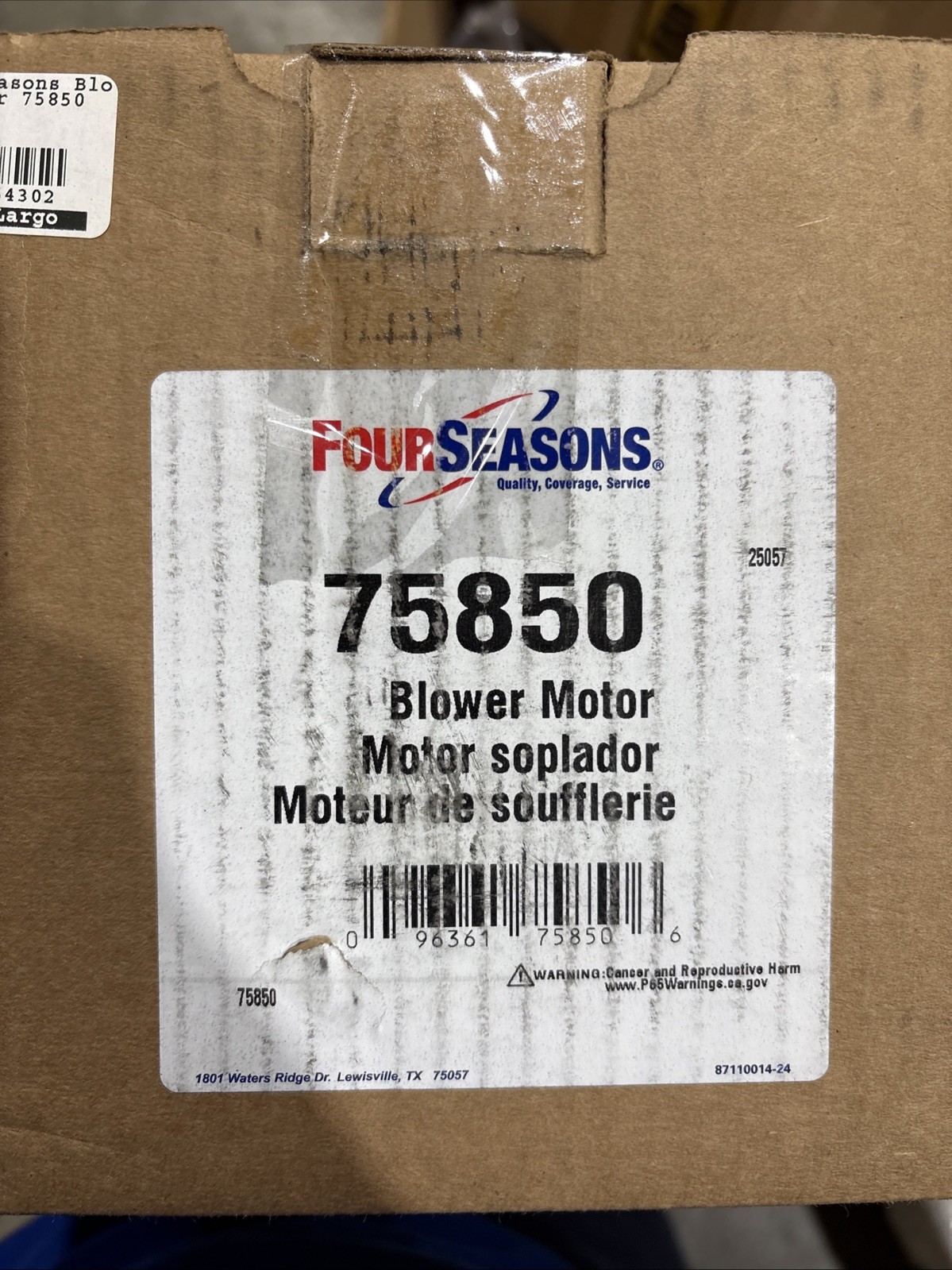 Four Seasons 75850 Blower Motor Four Seasons 75850 Blower Motor