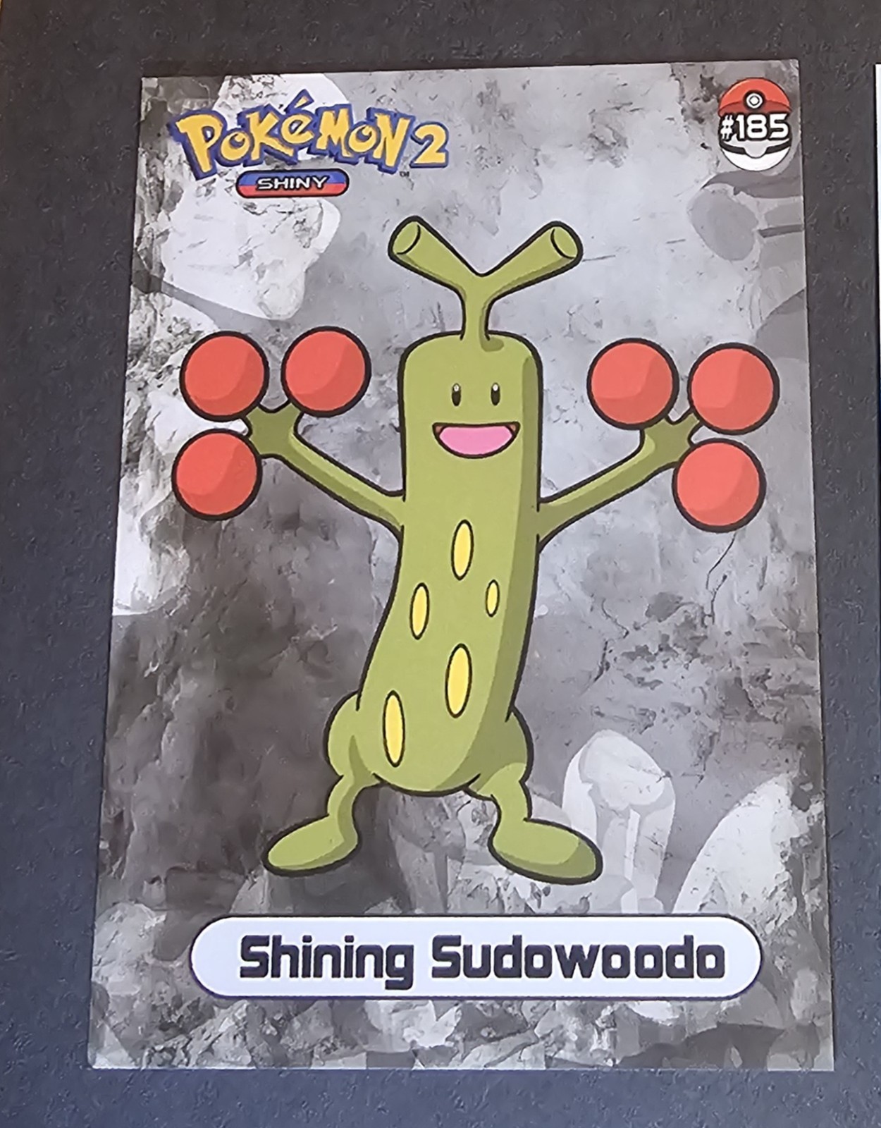 SUDOWOODO - POKEMON SHINY INFINITY HOLO