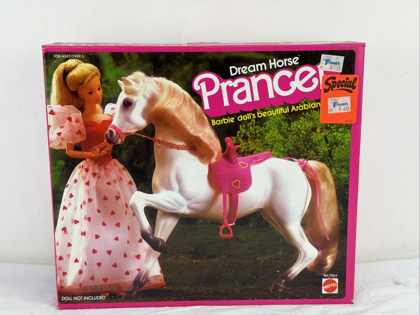 1983 Vintage Mattel Barbie Dream Horse Prancer Mint Condition #7263 NOB