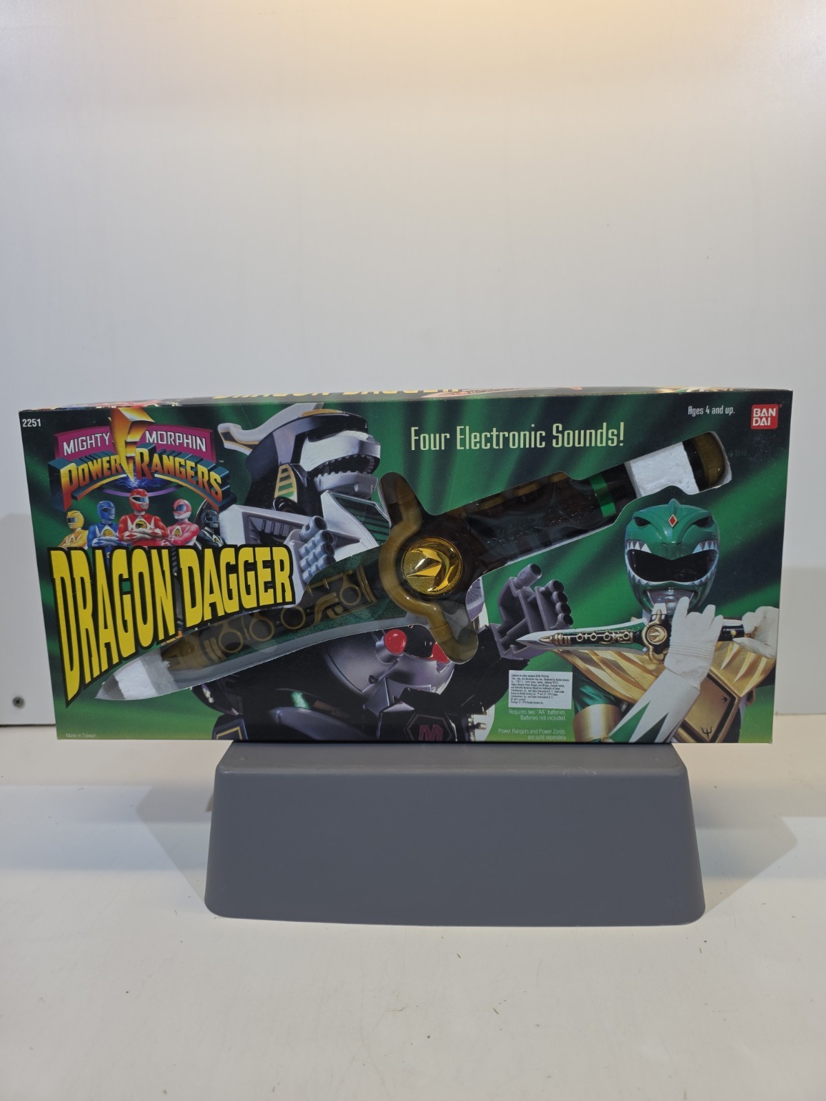 Bandai Mighty Morphin Power Rangers DRAGON DAGGER 1994 New Open Box