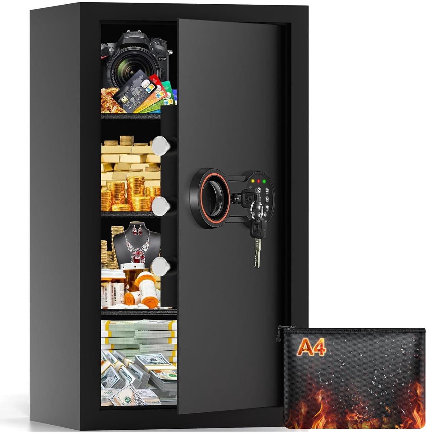 6.0 Cu Ft Heavy Duty Home Safe 27.6\