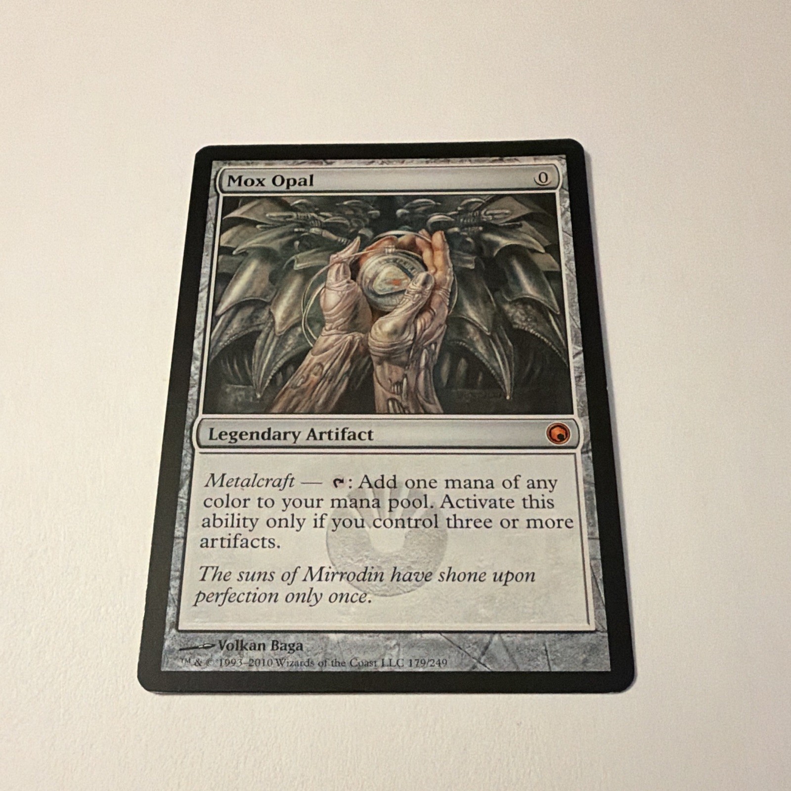 Magic The Gathering Mox Opal Scars of Mirrodin #179 Mythic NM