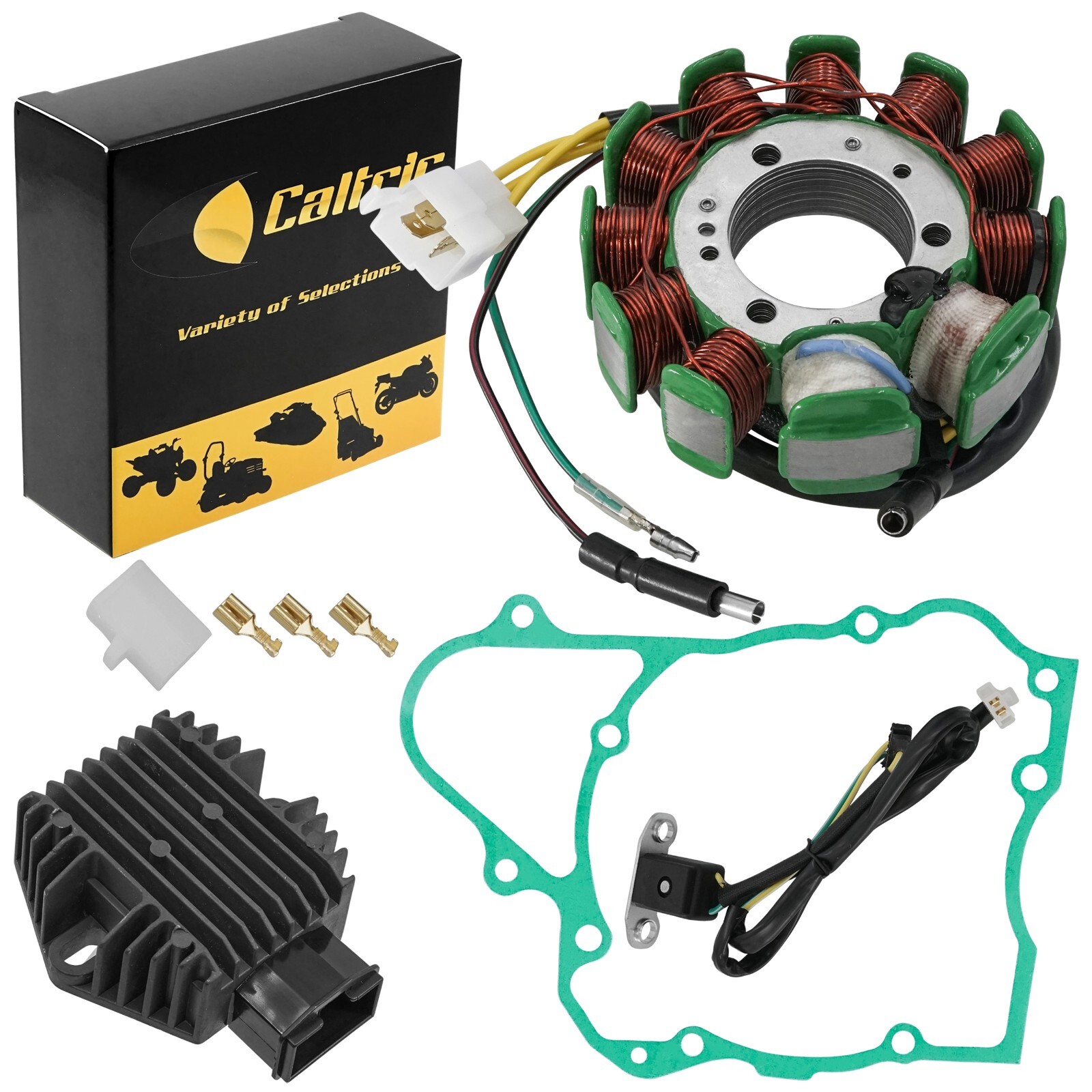 Stator Regulator Rectifier And Gasket for Honda CB250 Nighthawk 250 1991-1999 Stator Regulator Rectifier And Gasket for Honda CB250 Nighthawk 250 1991-1999
