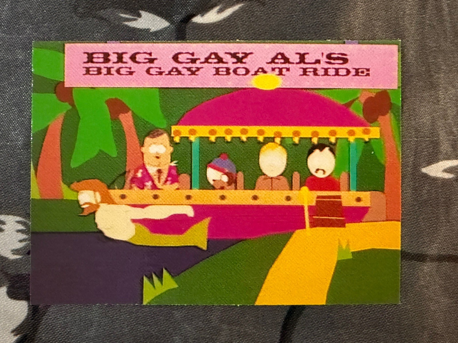 1998 Comic Images South Park - #30 Big Gay Al’s Big Gay Boat Ride Pack Fresh 1998 Comic Images South Park - #30 Big Gay Al’s Big Gay Boat Ride Pack Fresh