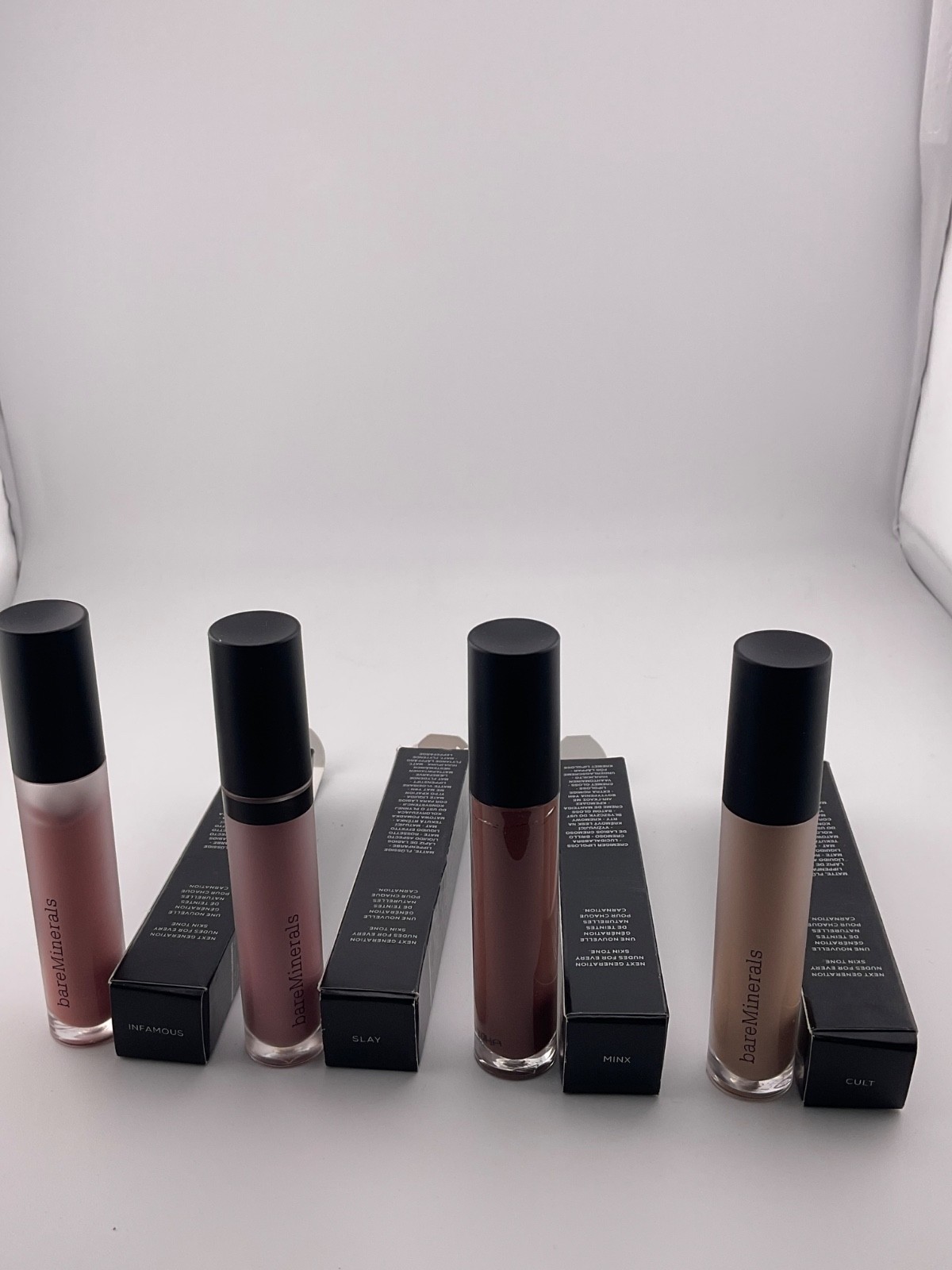BareMinerals Gen Nude LipGloss 4ml *pick shade*