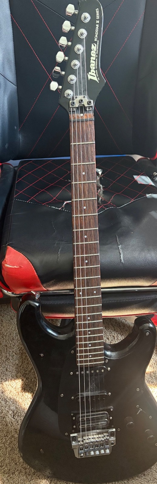 ibanez roadstar ii series guitar, black ibanez roadstar ii series guitar, black