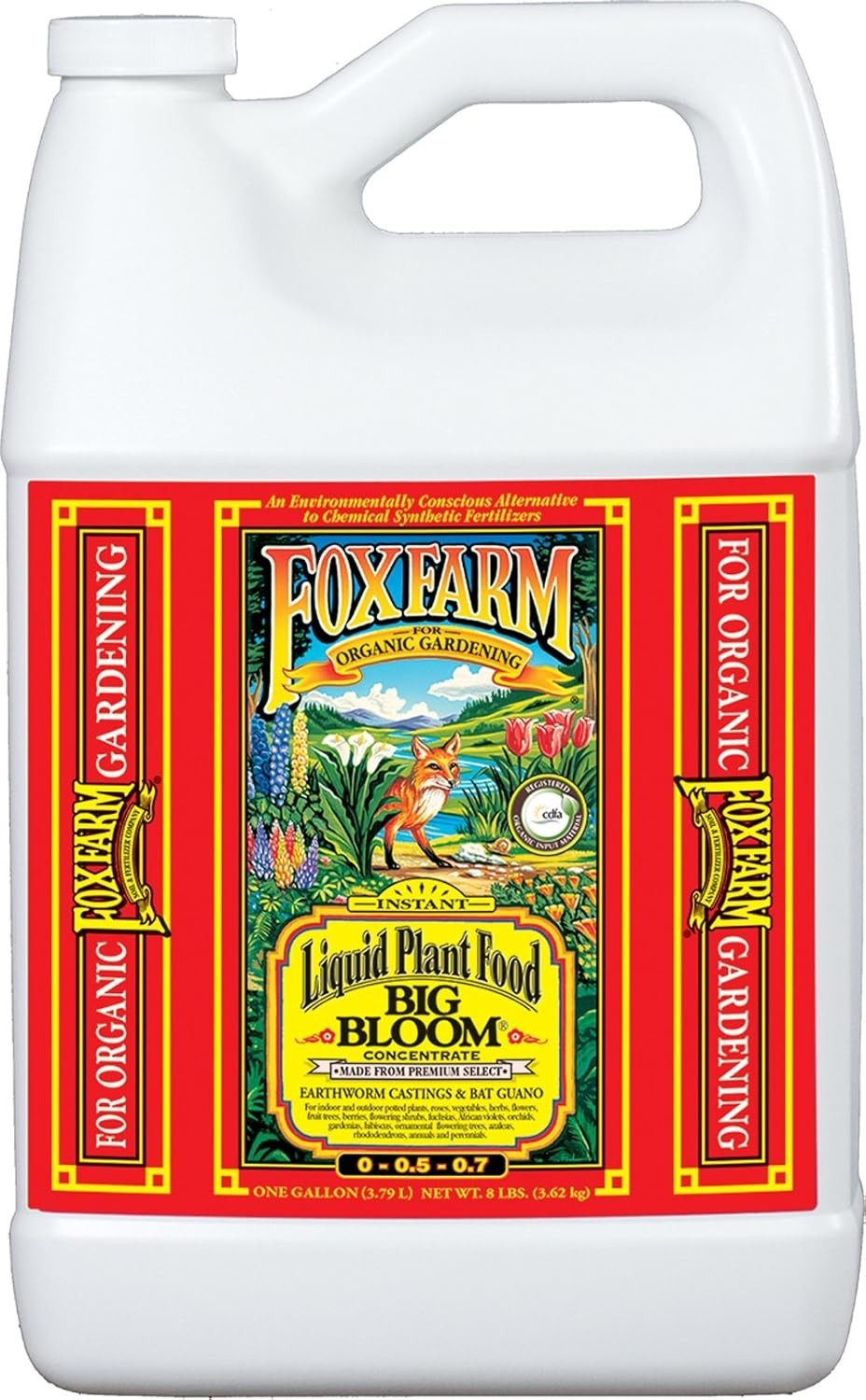 New Fox Farm FX14003 1-Gallon FoxFarm Big Bloom Liquid Concentrate 0-0.5 - 0.7