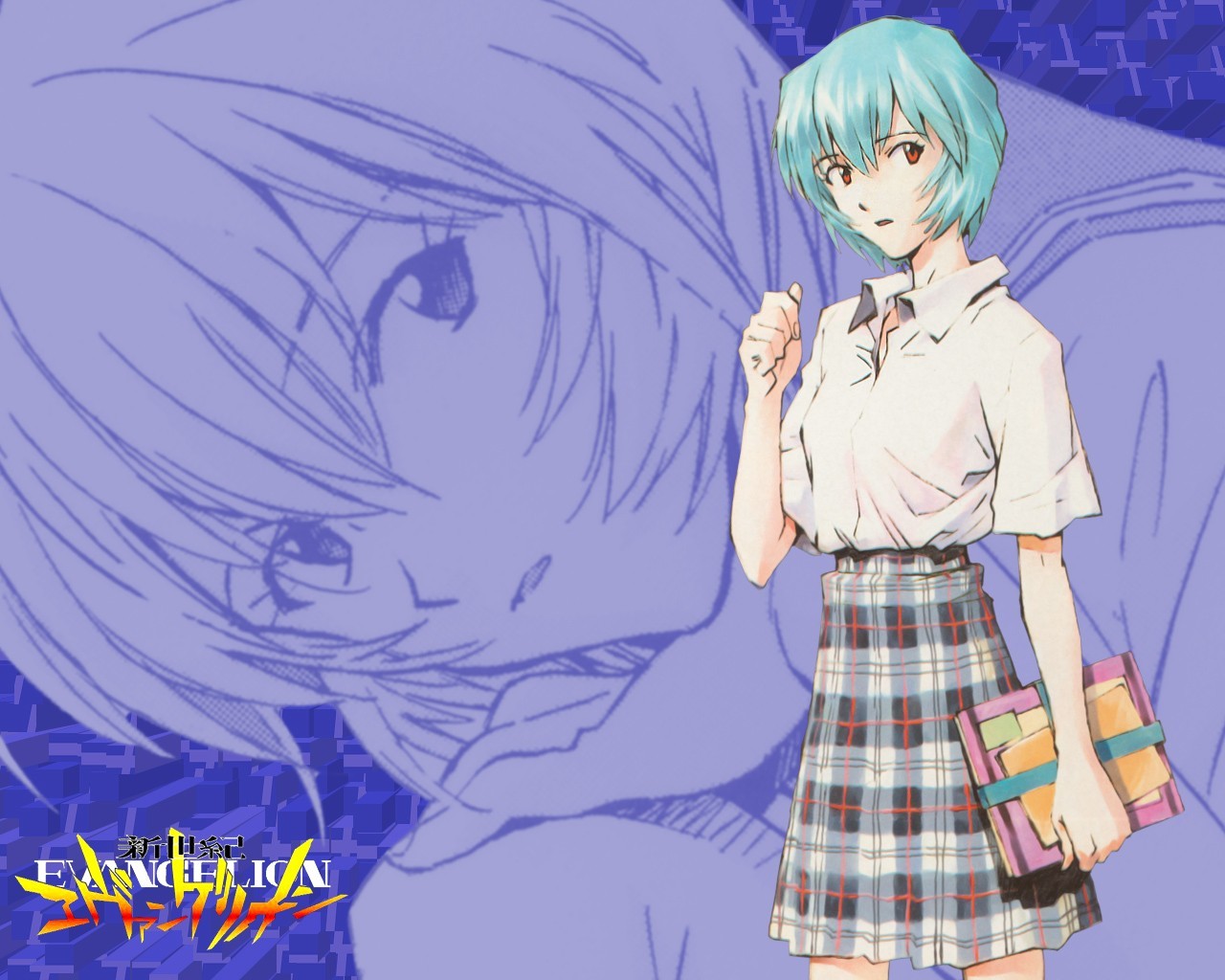 Neon Genesis Evangelion Ayanami CCG Anime Playmat Desk Mat 24x14in MTG YuGiOh