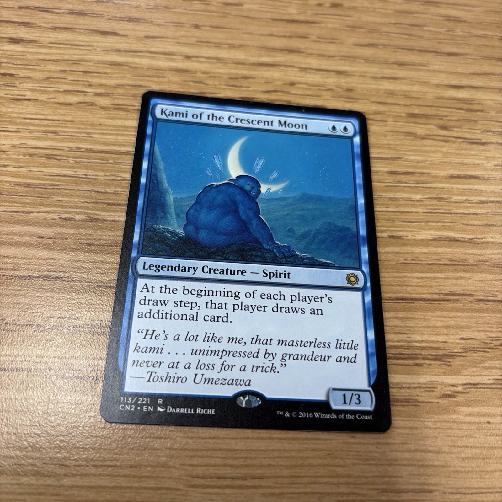 Kami of the Crescent Moon Rare Regular MTG Conspiracy: Take the Crown #113 NM
