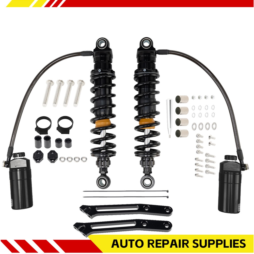 Remote Reservoir Rear Suspensions Shocks Fit For Harley Street Glide 2014-2025