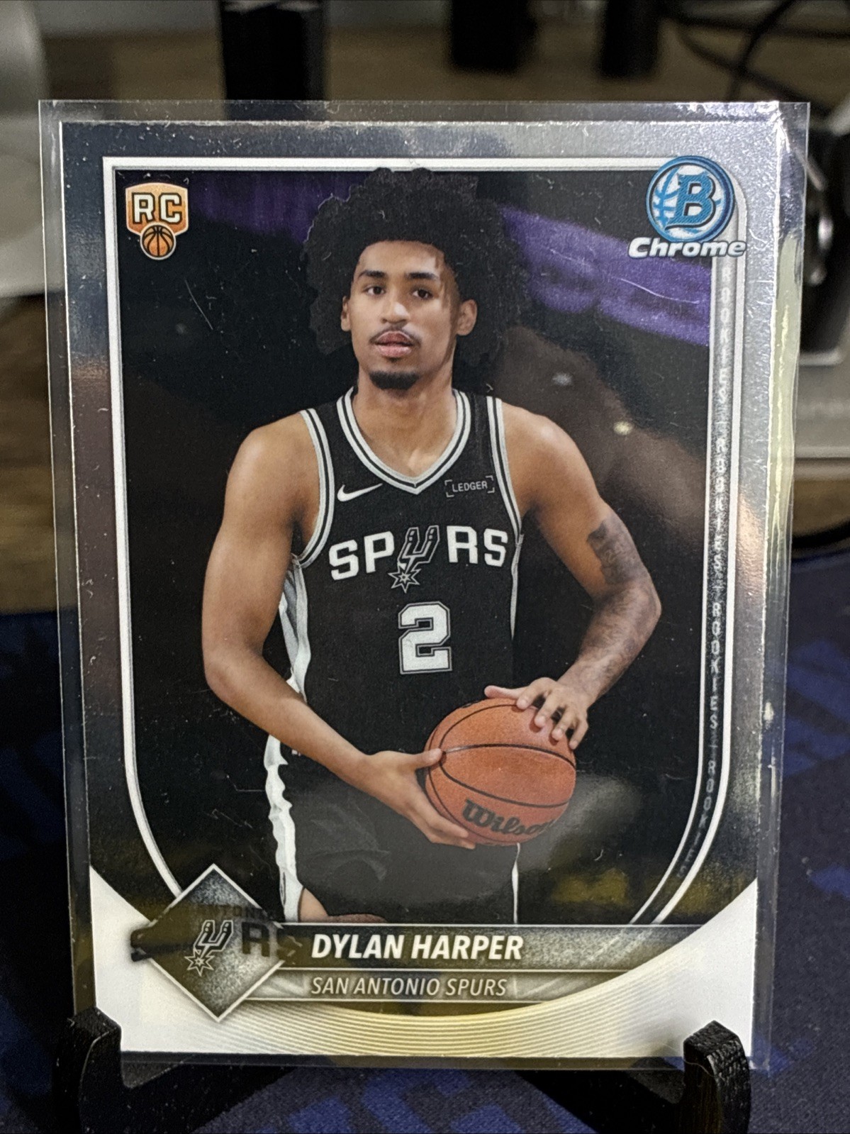 2025-26 Bowman Dylan Harper Chrome RC #BCV-2 2025-26 Bowman Dylan Harper Chrome RC #BCV-2