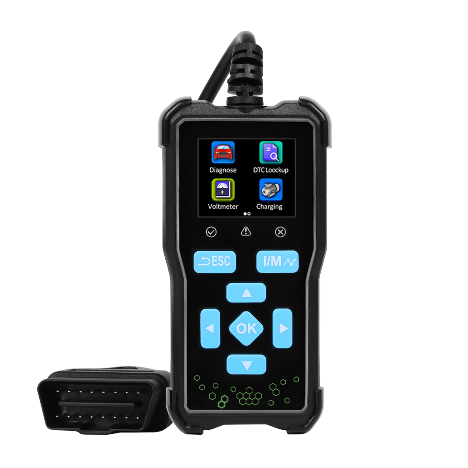 US Classic Enhanced Universal OBD II Scanner Car Engine Fault Code Read AT100