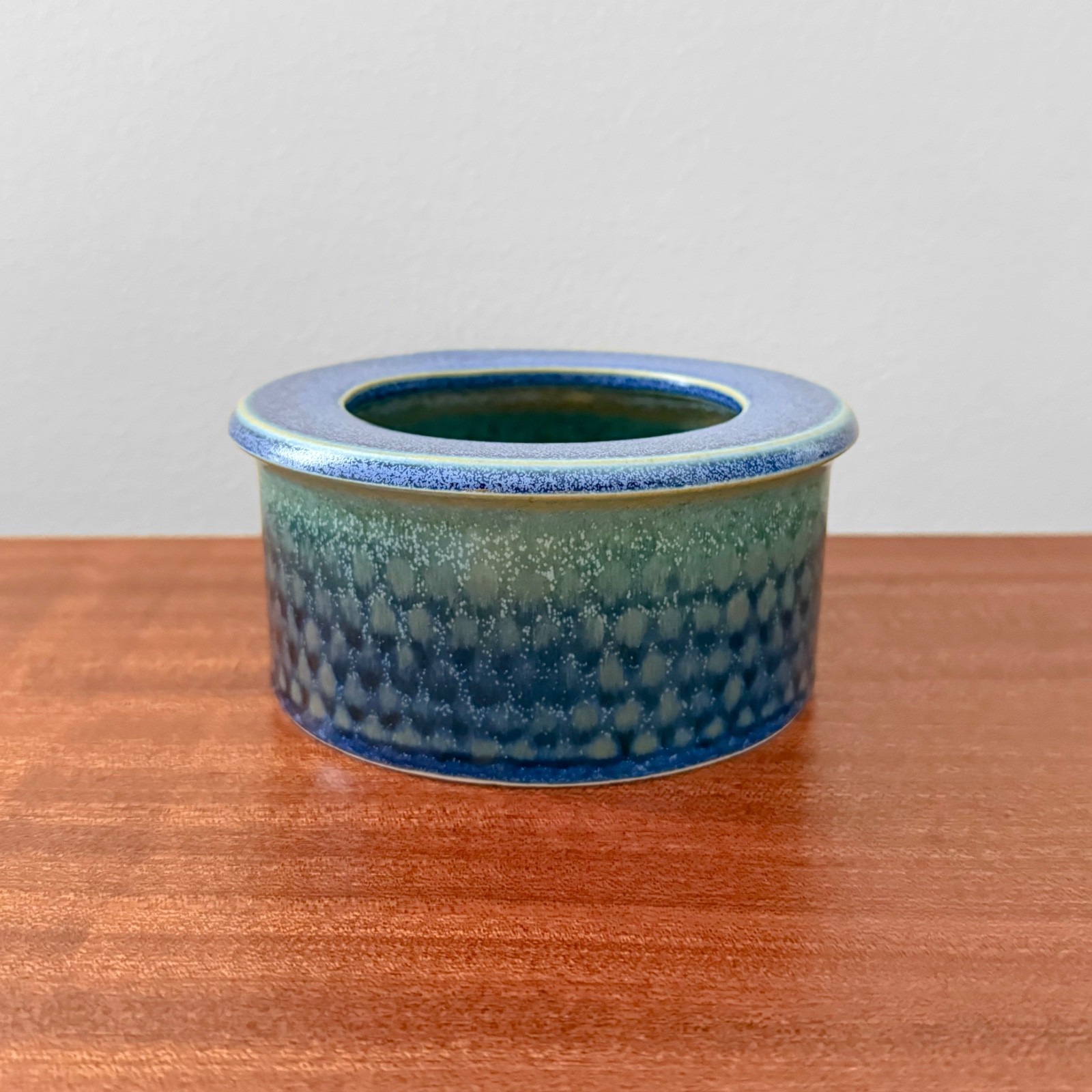Rare Vintage Gustavsberg Rondo Stoneware Decorative Bowl Rare Vintage Gustavsberg Rondo Stoneware Decorative Bowl