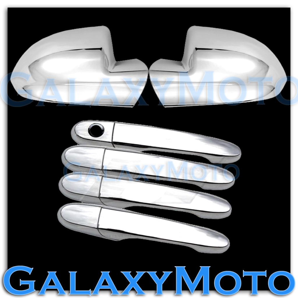 06-12 CHEVROLET IMPALA Triple Chrome plated abs Full Mirror+4 Door Handle Cover