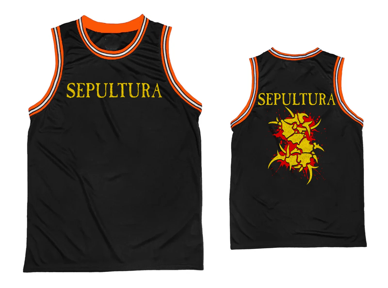 Sepultura Basketball Jersey S-5XL Shirt For Men and Women For Fan TD1368