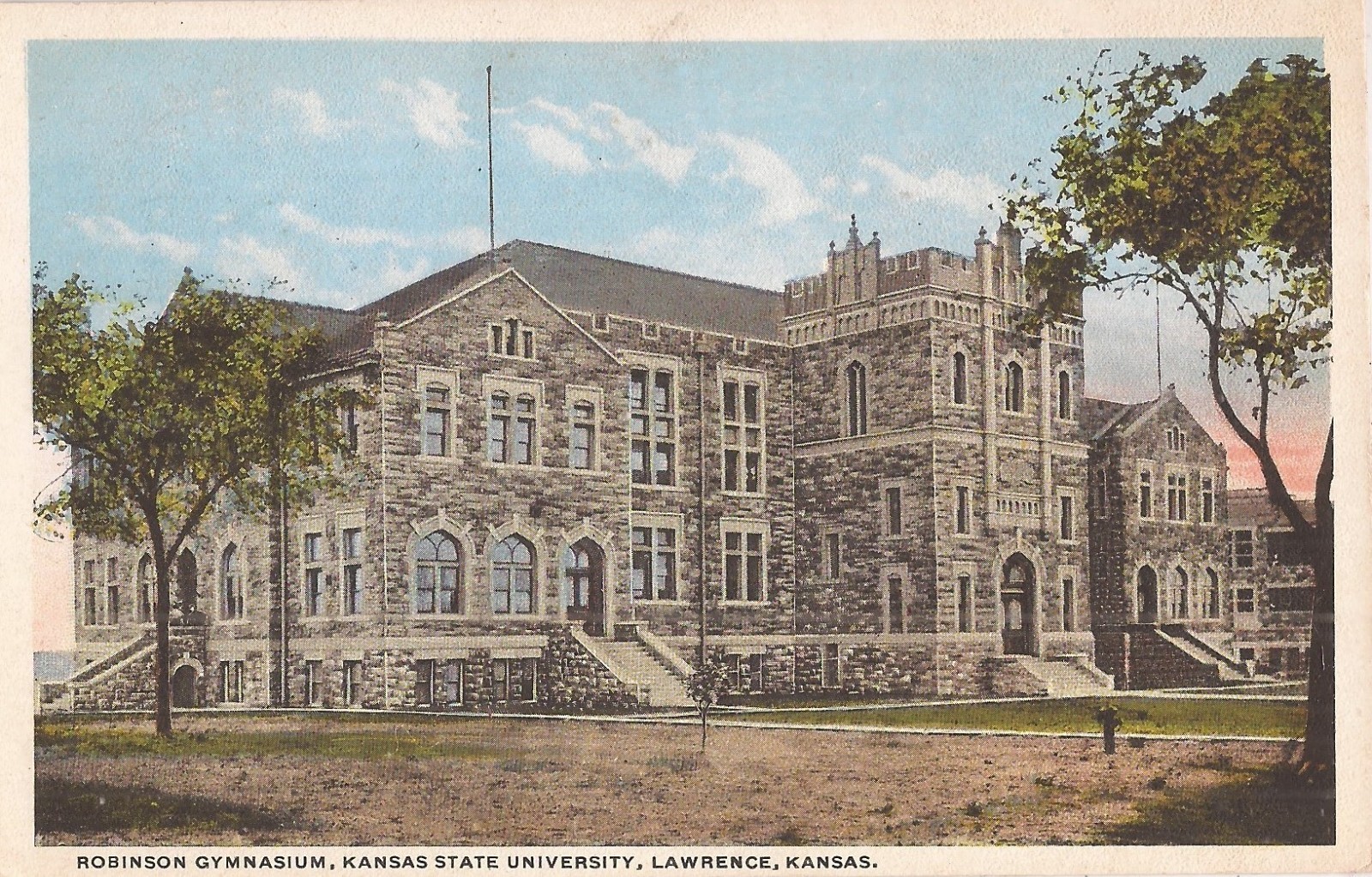 Lawrence, KANSAS - Kansas State University - Robinson Gymnasium Lawrence, KANSAS - Kansas State University - Robinson Gymnasium