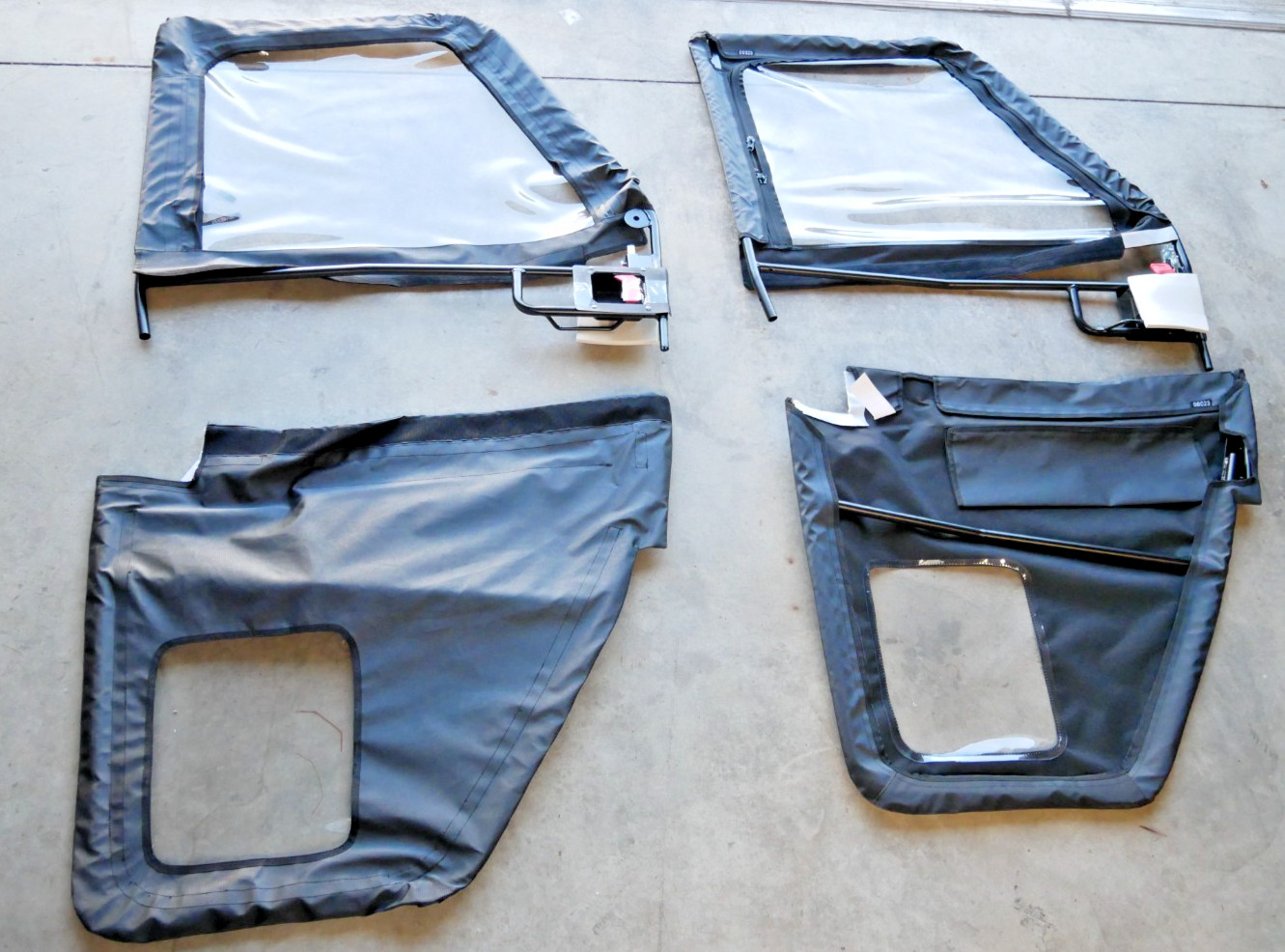 Seizmik Framed Door Kit 2015-2022 Polaris Ranger Pro Fit - 06023