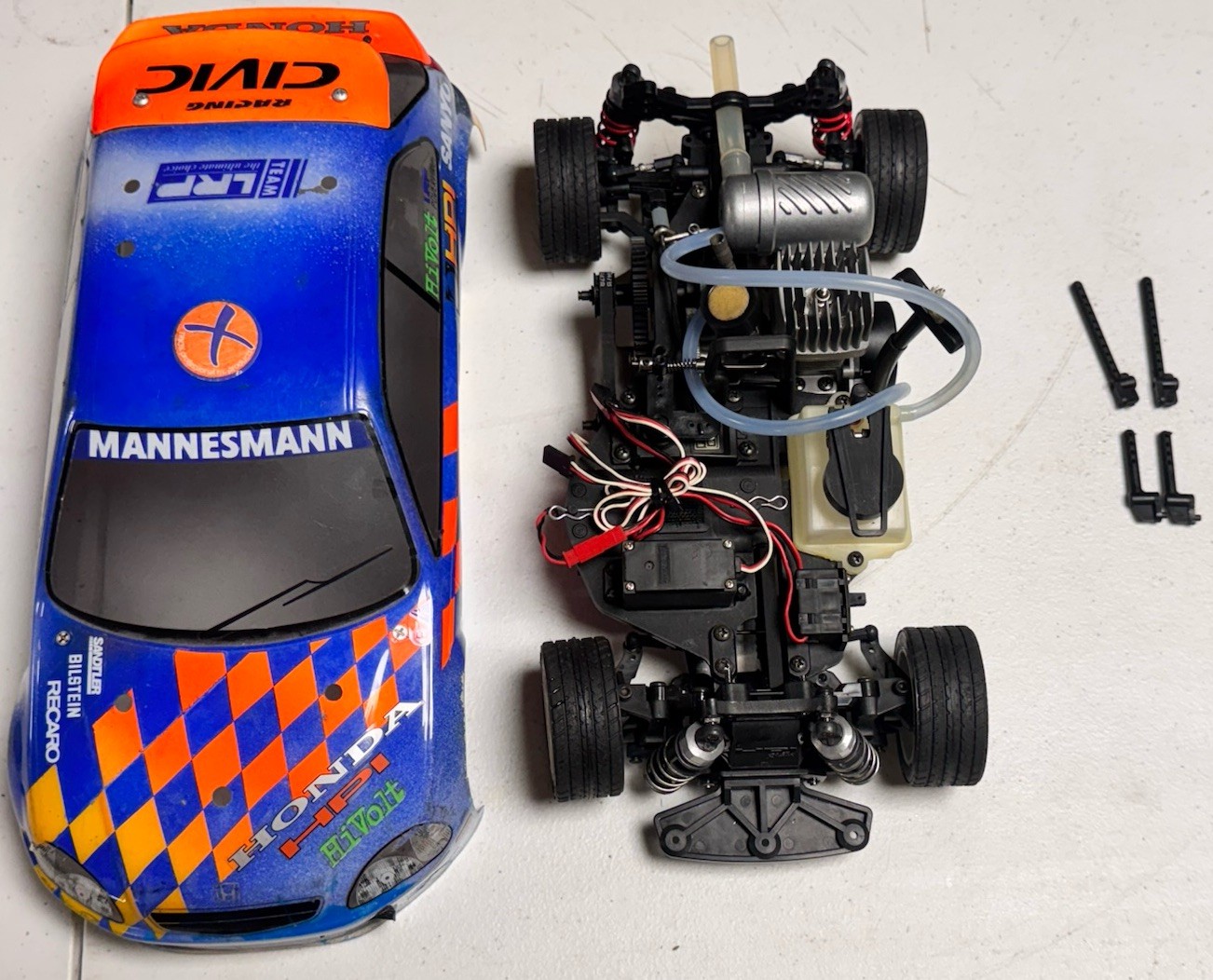 Vintage HPI Nitro Mini RS4 – Honda Civic (1st Gen, 210mm) MINIMAL RUN TME LOOK