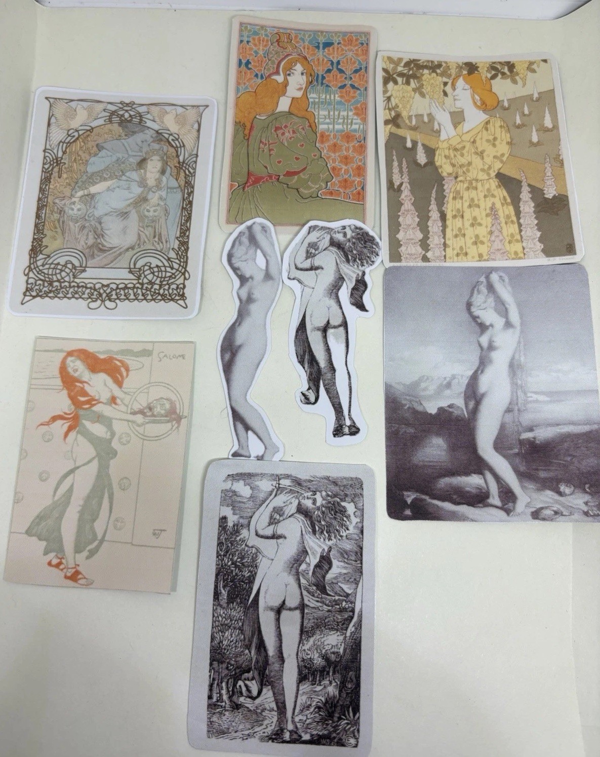 Vintage Style Sticker Set Art Deco Vintage Beautiful Women In Art History #Mood Vintage Style Sticker Set Art Deco Vintage Beautiful Women In Art History #Mood