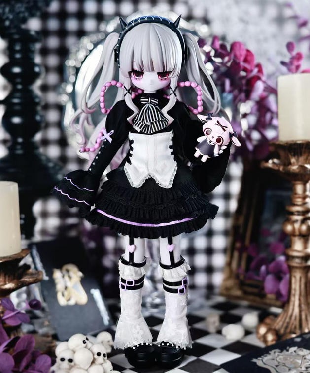 Pre-Sale The Dark Side of The Heart Gothic Loli Winona 10.2In Bjd Action Figure