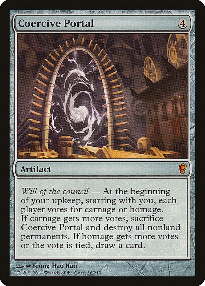 MTG Coercive Portal  - Conspiracy #056