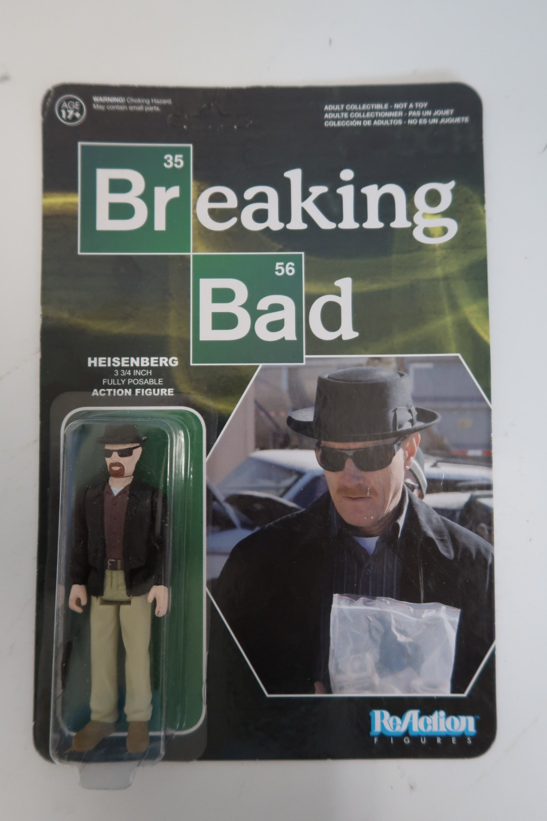 FUNKO Super7 ReAction Figures Heisenberg Breaking Bad FUNKO Super7 ReAction Figures Heisenberg Breaking Bad