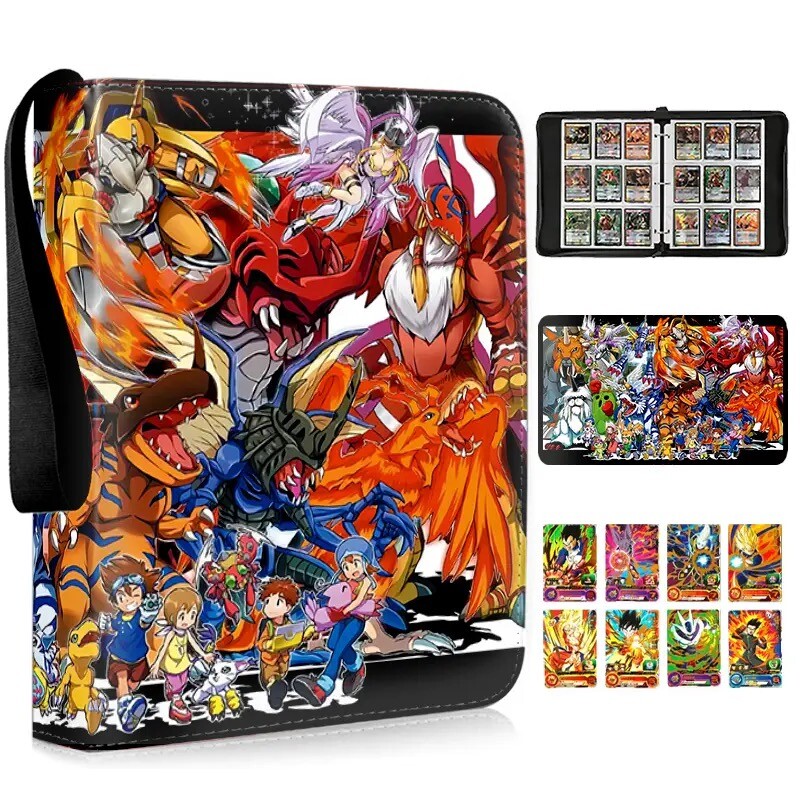 Card Book Holder Binder Album Collection  Digimon CCG 400/900 Trading Card Case
