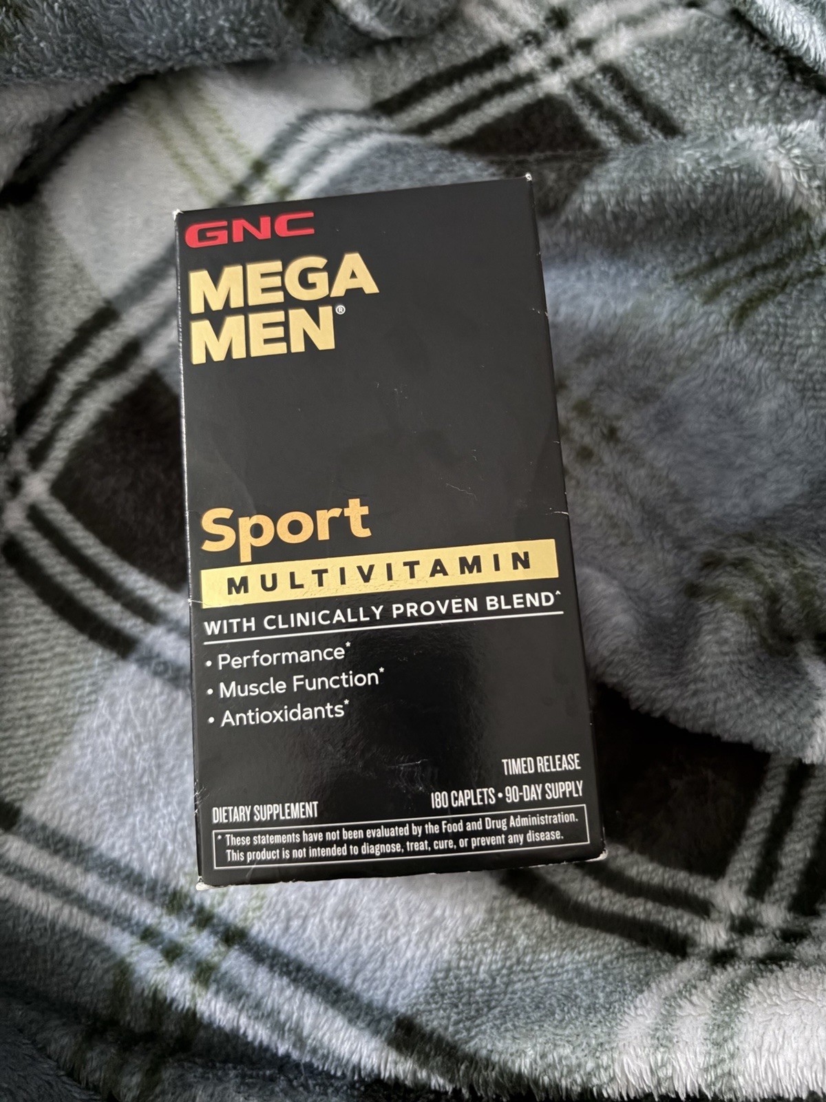 GNC Mega Men Sport Multivitamin – 180 Tablets | Men’s Daily Vitamins
