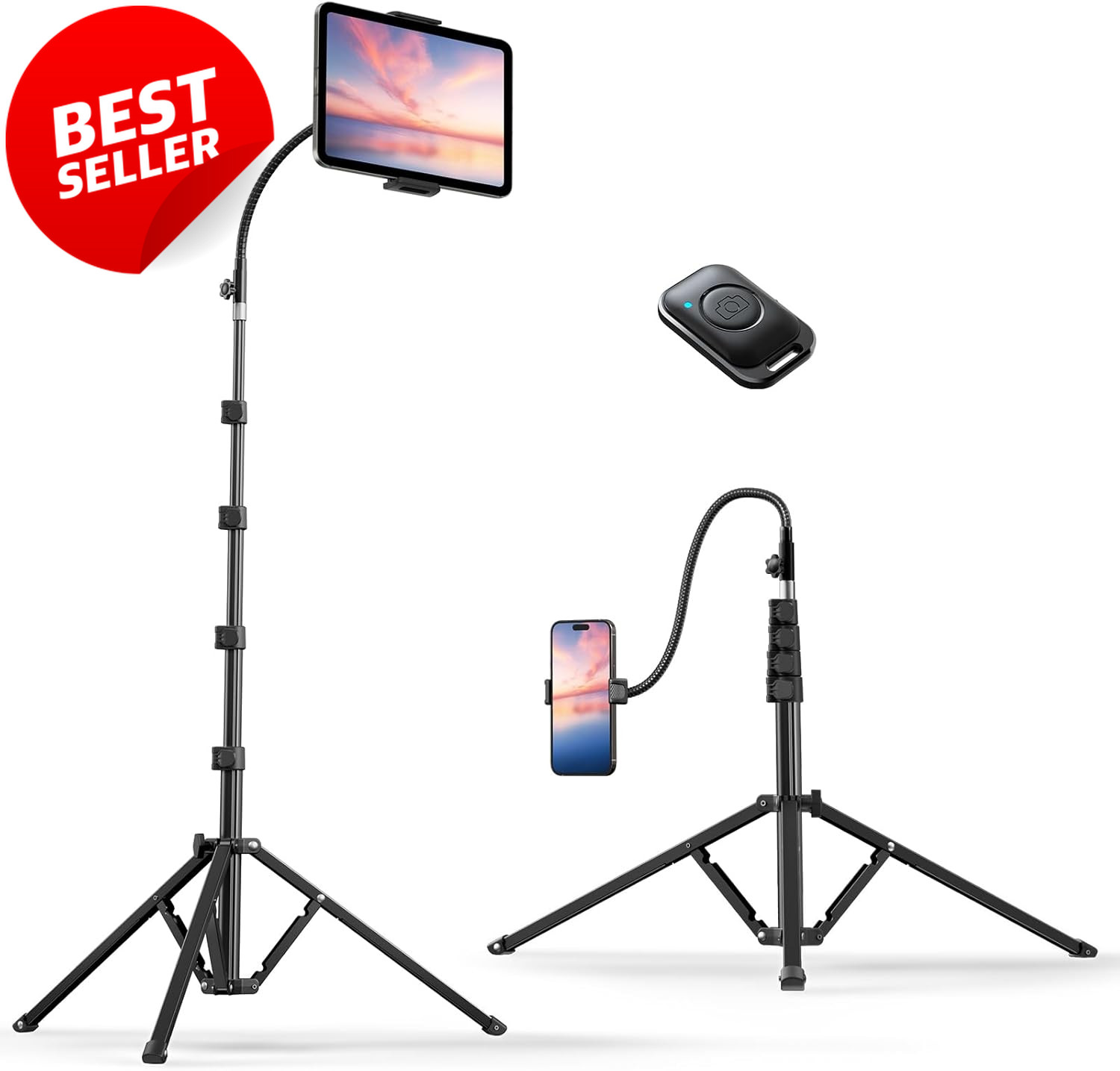 Heavy Duty Tablet Tripod Stand 82\
