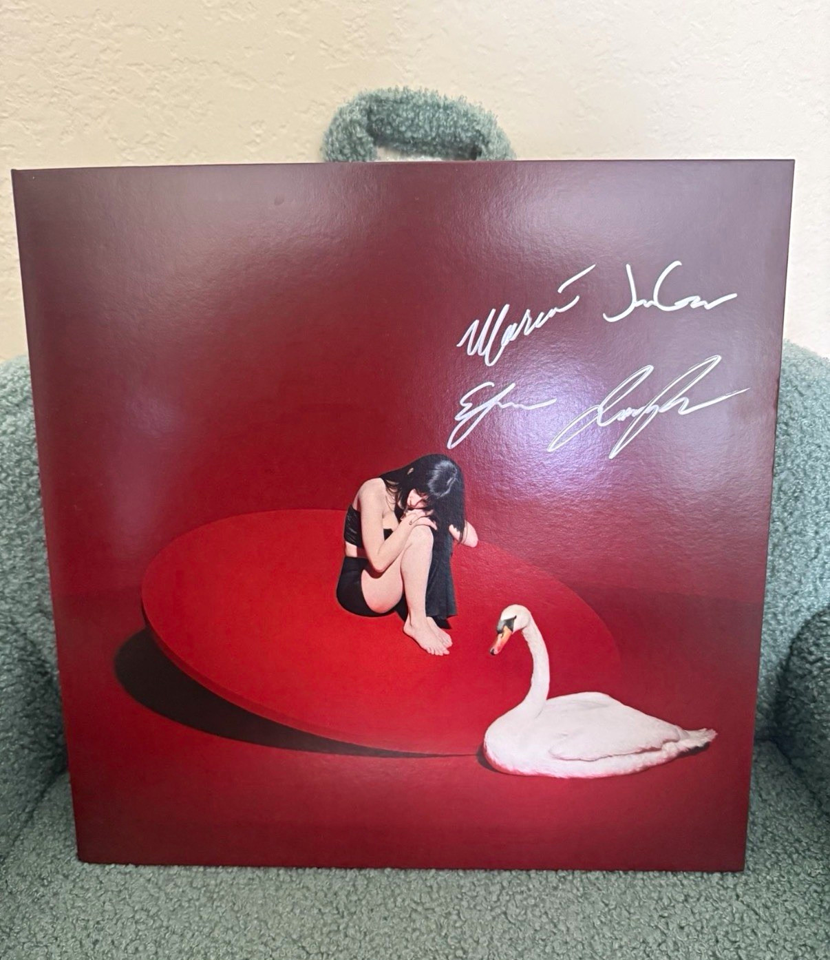 The Marías Cinema Signed Clear/White Colored Vinyl LP 12 The Marías Cinema Signed Clear/White Colored Vinyl LP 12