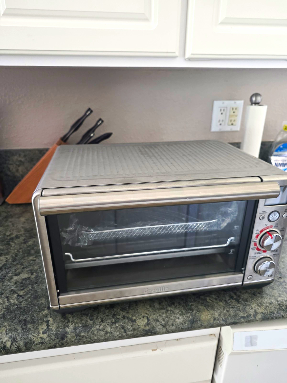 Breville Toaster Oven Convection Timer Stainless Steel 1800W w/ Rack Pan