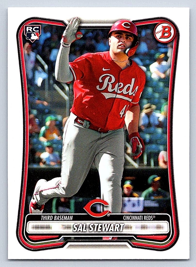 SAL STEWART  REDS RC   2026 BOWMAN #6