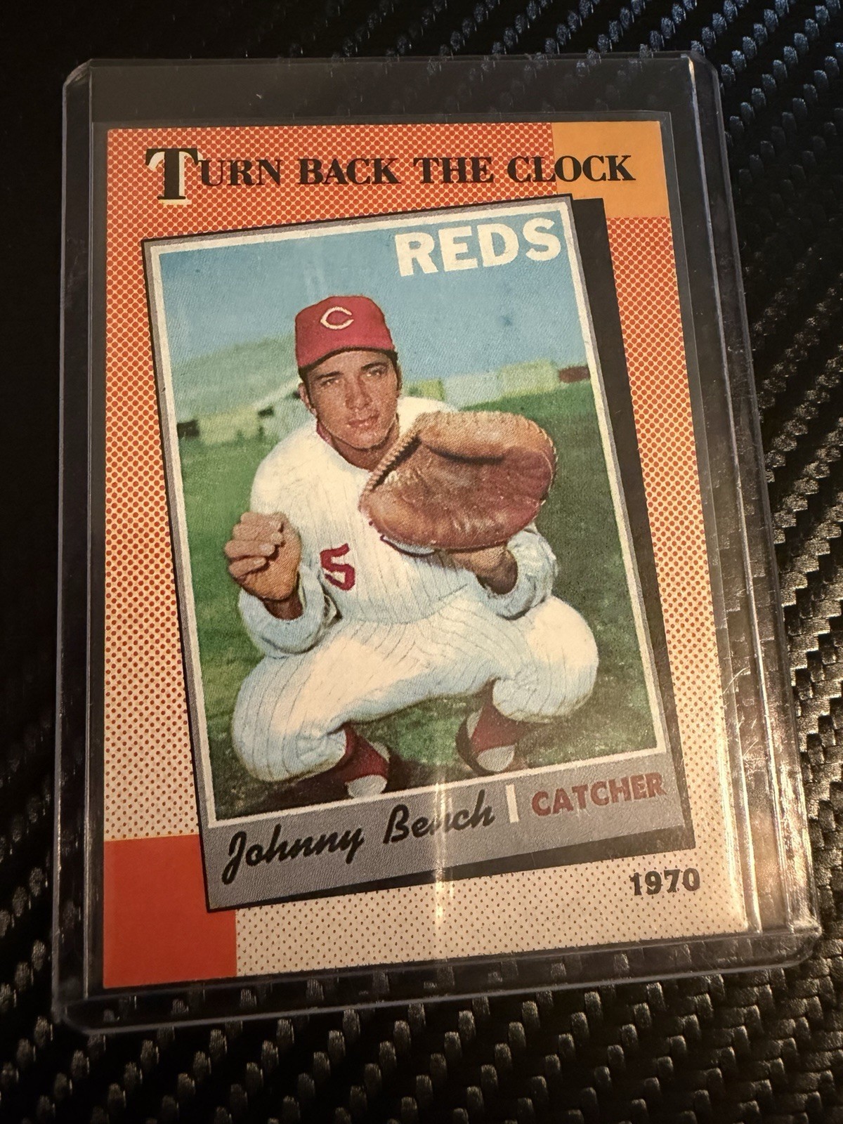 1990 Topps Turn Back The Clock Johnny Bench #664 Cincinnati Reds – Hall of Fame