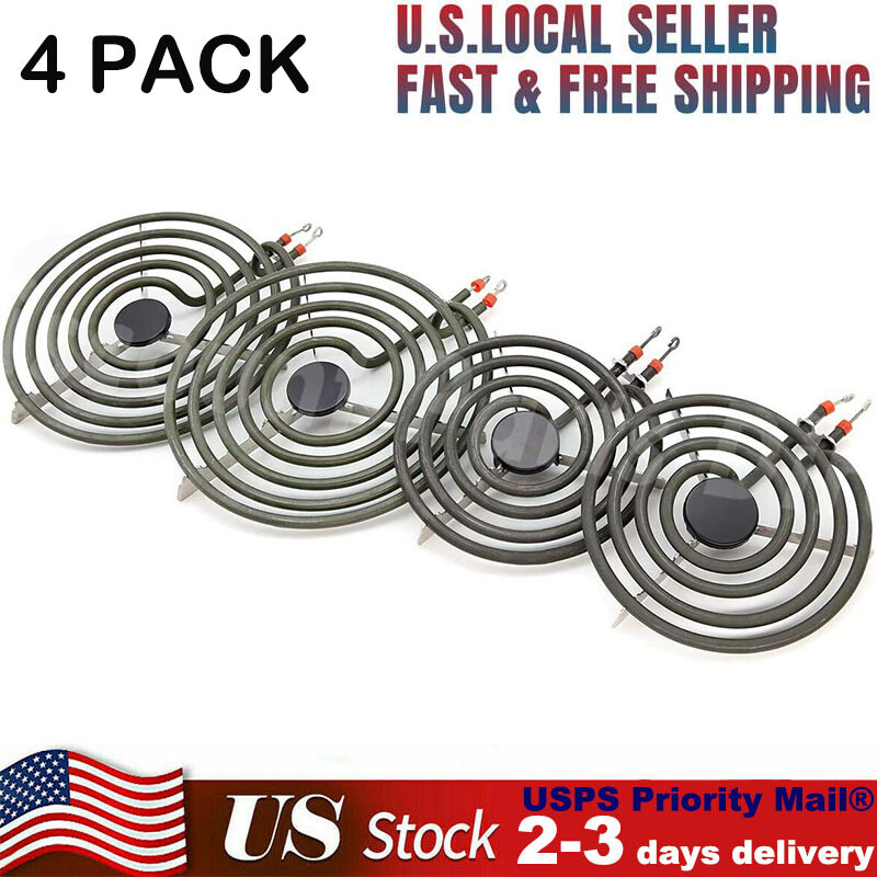 4PK MP22YA Electric Range Burner Element Unit Set 2 pc MP15YA 6
