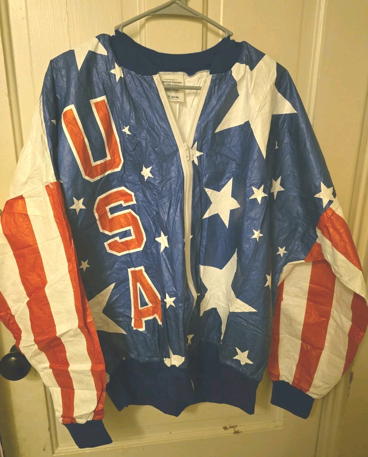 Vintage 1992 Team USA Olympics Full Zip Windbreaker Jacket Men\'s Size XL Vintage 1992 Team USA Olympics Full Zip Windbreaker Jacket Men\'s Size XL