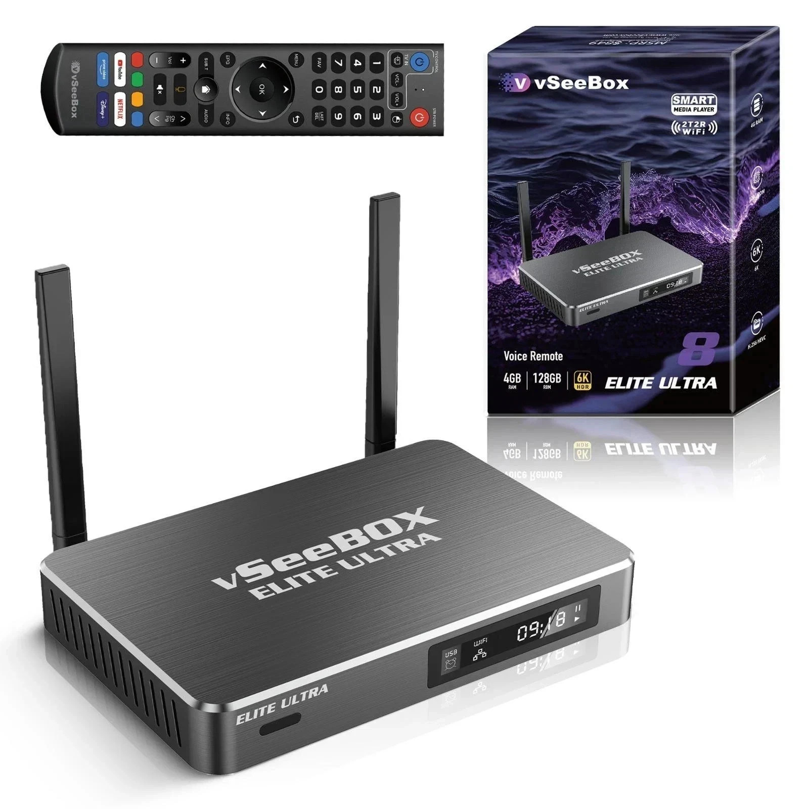 Brand New-Factory Sealed-VSeeBox Elite Ultra 8 -Fast Same Day Shipping Brand New-Factory Sealed-VSeeBox Elite Ultra 8 -Fast Same Day Shipping